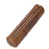 Genuine Cowhide Leather Pencil Case Retro Zipper Pencil Holder Storage Pouch  Stationery Storage