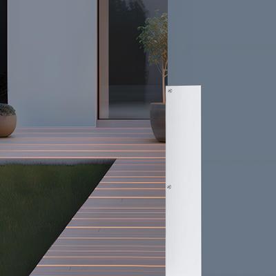 Aluminum Siding Corners 3.4x3.4x15.8 Inch 2 Pieces 90 Degree Angle Smooth Outside House Construction Corner Panels For Home