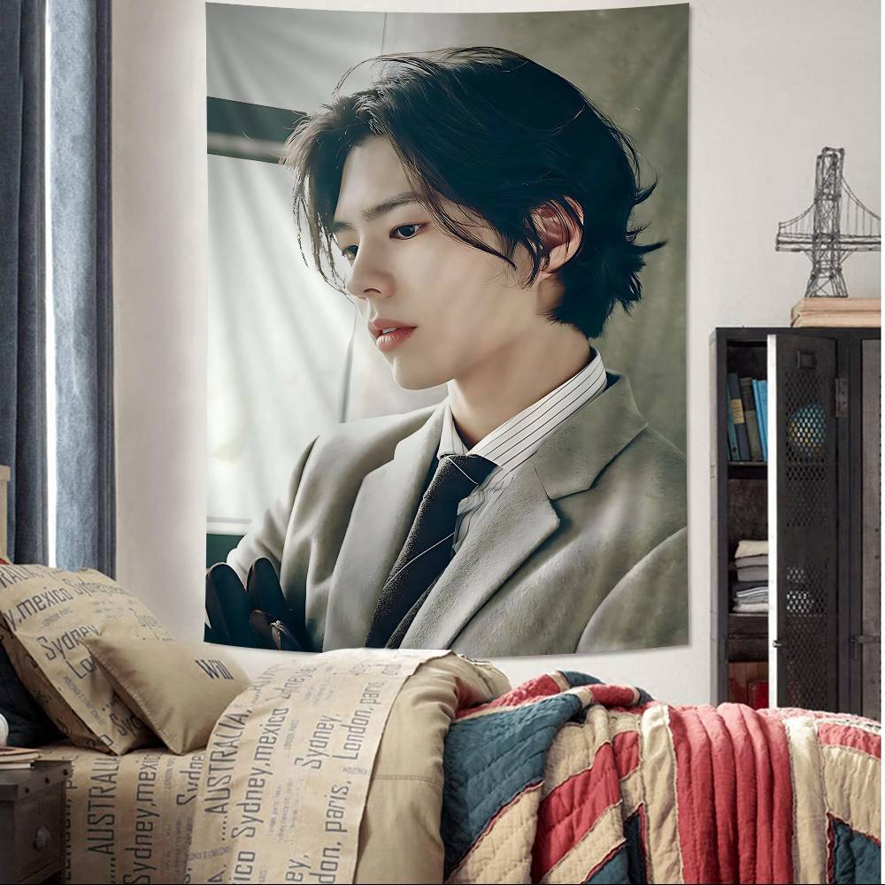 1pc Classic Kpop Park Bo Gum Chart Tapestry Bohemian Wall Tapestries Mandala Wall Art Decor