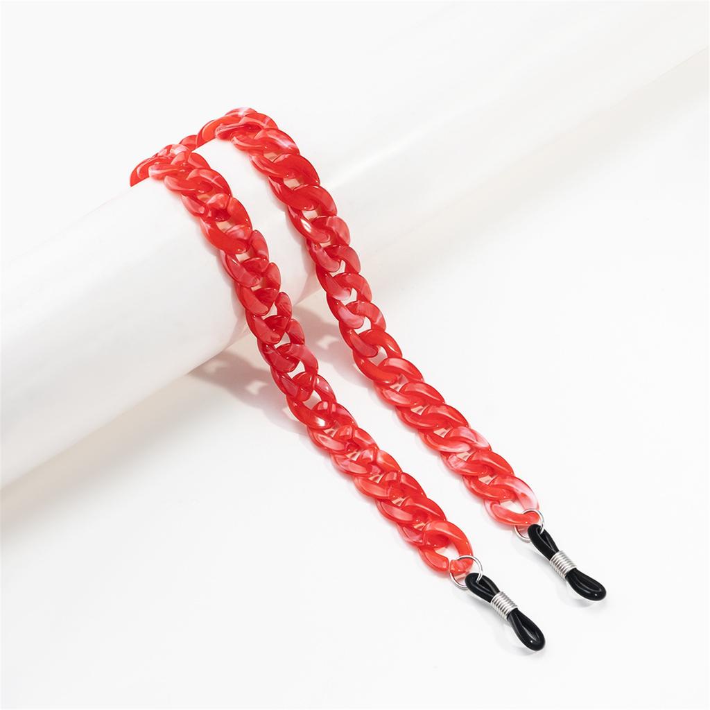 Vibrancy Acrylic Eyewear Chain Glasses Retainer Strap For Active Lifestyles Stylish Glasses Holder Eyeglasses Accessory
