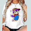 Arale DrSlump Tee Tshirt Pure Cotton  Graphic T Shirts  Y2k Top  Women Clothing