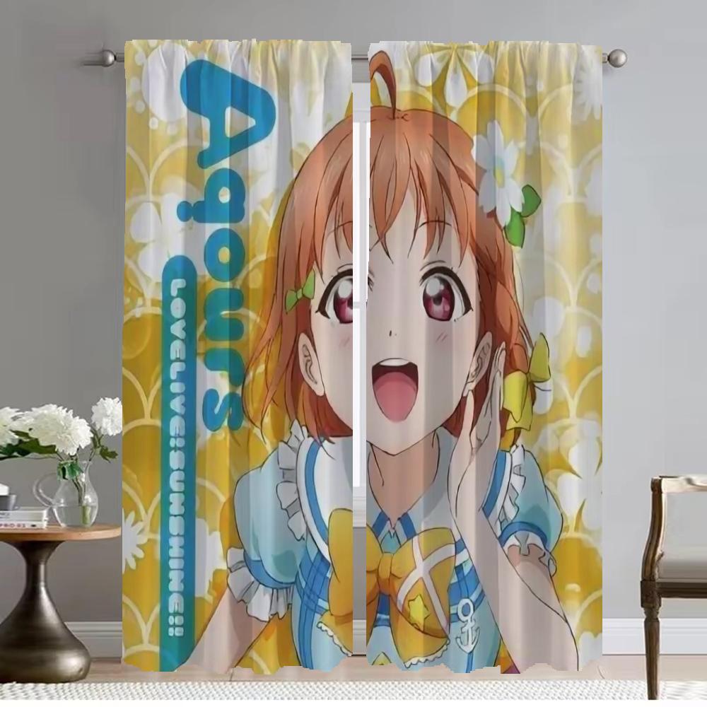 

Chika Kara Kita Otoko затемняющие шторы для камеры Хэллоуин украшения тюль для спальни элегантные шторы для комнаты 2 шт абажуры W50xH70cmx2pcs-CL