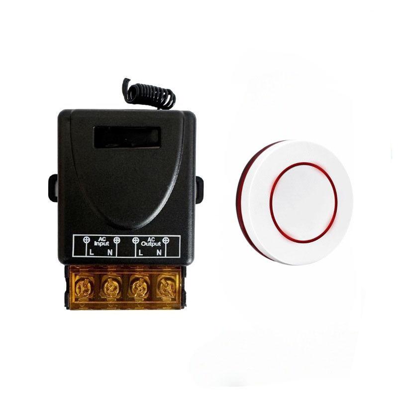 High Power 220V Wireless Remote Control Switch for Water Pumps, Irrigation, Fans, Smoke Extractors, and Sprayers.