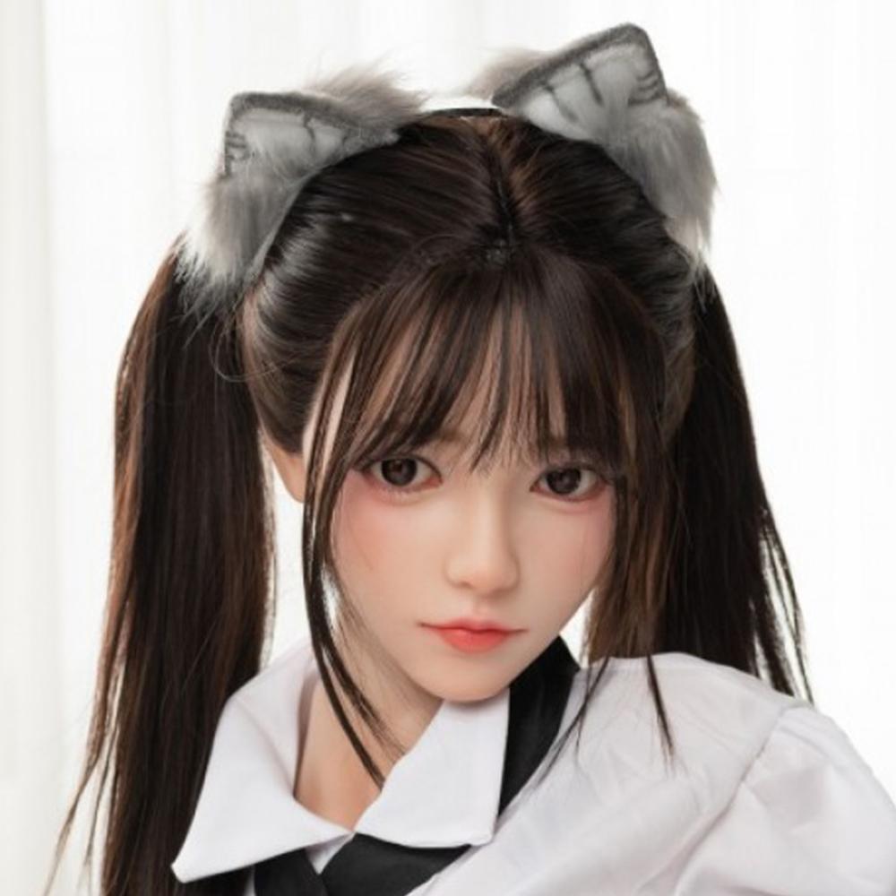 Replaceable TPE Head for Sex Dolls (Fits 130-180CM Bodies) - Upgrade Your Doll's Realism with a Wig-Compatible, Lifelike Head