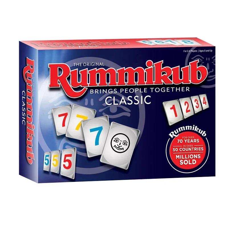 Unleash Fun and Creativity with The Classic Rami Tile Game – Rummikub Board Game Entertainment Set Family Party Night