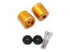 SSK Aluminum Bar End Type B Color: Matte Gold YAMAHA YZF-R6 2006-2016 FZ8 2011-2015 YZF-R1 1998-2014 FJR1300 2003-2015 V-MAX1700 2009-2017