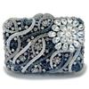 WHTUOHENG Luxury Pink Crystal Bridal Purse Diamond Banquet Clutch Stone Handbag For Wedding Dinner Party Cocktail Event Clutches