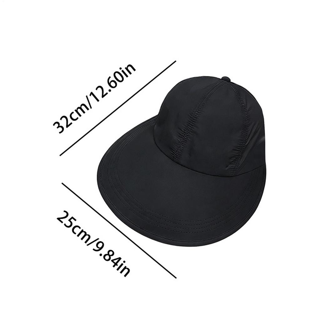 UV Hat Sunshade Hat Lightweight Breathable Quick Drying Summer With Ponytail Female Duck Tongue Caps for Hiking Climbing Cycling
