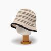 Women's Summer Striped Color Block Hat Vacation Look