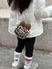 Leopard Print Cute Bow Princess Crossbody Bag for Girls - Mini Square Shoulder Bag Accessory