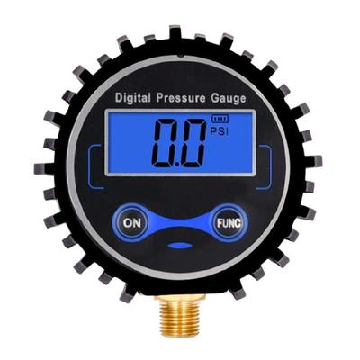 3 Types Digital Manometer Tire Pressure Gauge with Metal Connector for Car Auto