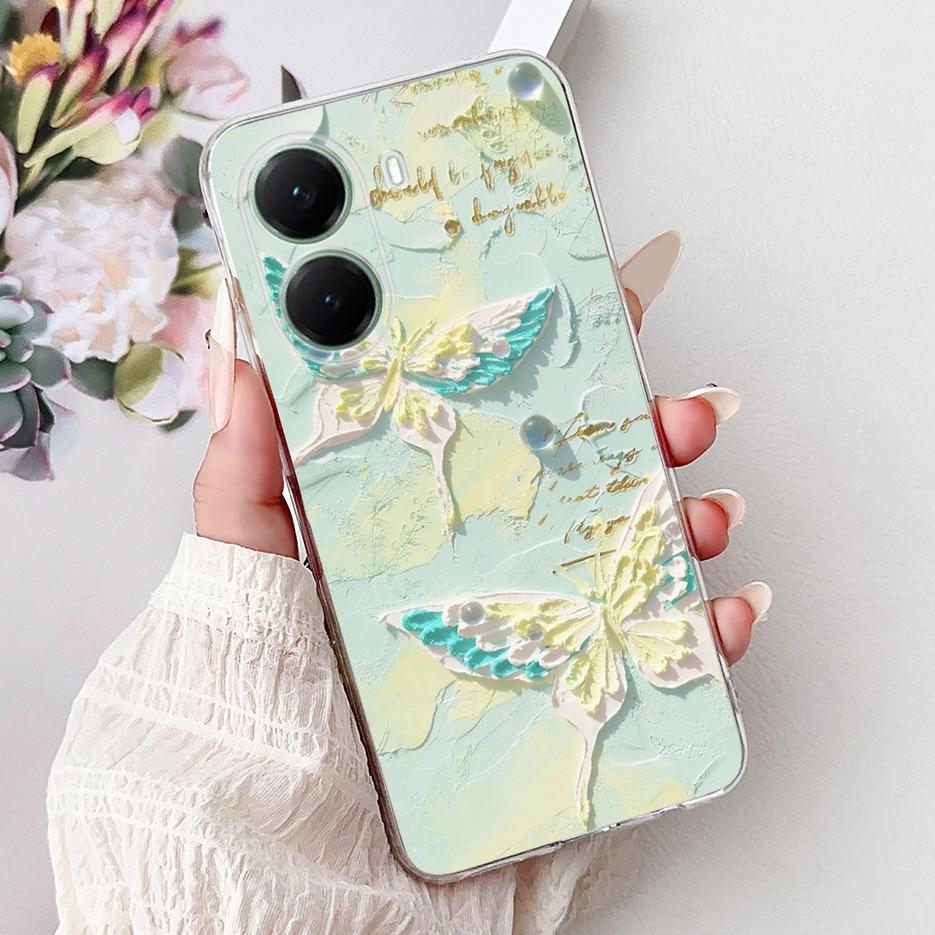 Für Xiaomi Poco X7 Pro 5G Hülle Stylische Bemalte Abdeckung Klare Silikon Weiche TPU Handyhülle Für Xiaomi Poco X7 Pro X7Pro Hülle Coque