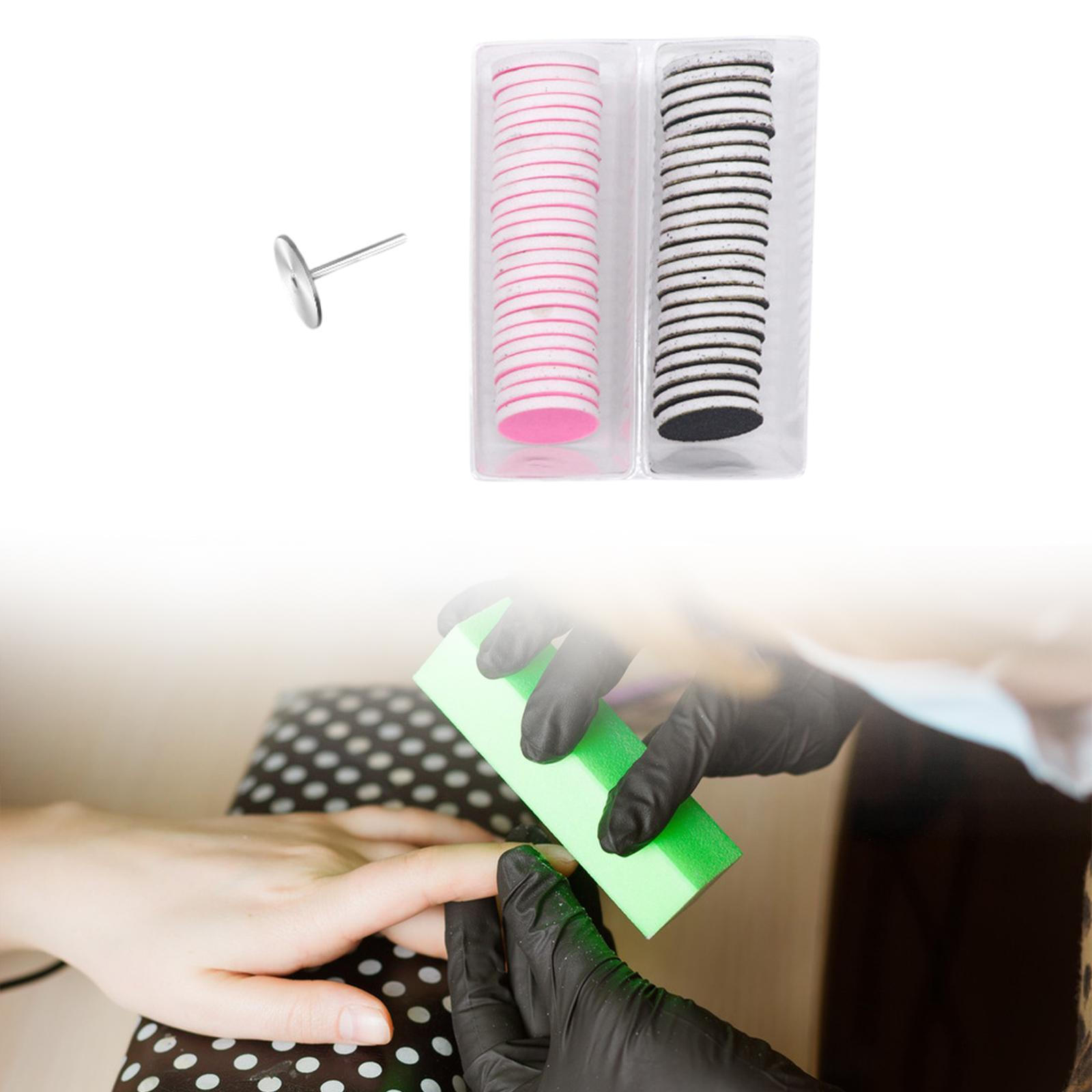 

50 шт. сменных шлифовальных бумаг для ног, наждачная бумага, наждачная бумага, диски для полировки электроинструментов 20mm