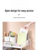 Multilayer Desktop Bookshelf and Organizer for Office, Dining, or Dorm Desk