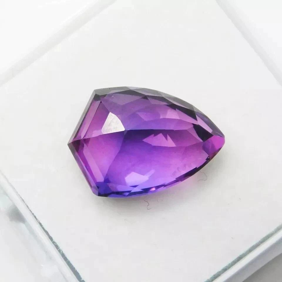Natural Purple Pink Tanzanite Fancy Cut 7+ Ct Stunning Certified Loose Gemstone