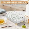 Acrylic Rectangular Napkin Paper Stand Transparent Napkin Holder Versatile Paper Hand Towel Holder for Kitchen Bathroom