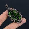 Green Flash Labradorite Pendant Gemstone Jewelry, 999 Copper Wire Wrapped Pendant, Handmade Jewelry Birthstone Pendant, Gift For Him