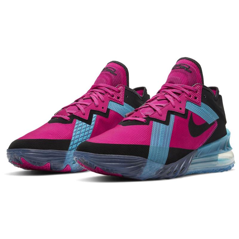 Nike LeBron 18 Low 'Neon Nights' Sneakers CV7562-600