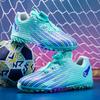 2025 spring new rotating buckle football shoes male youth students female broken nails children's game training shoes