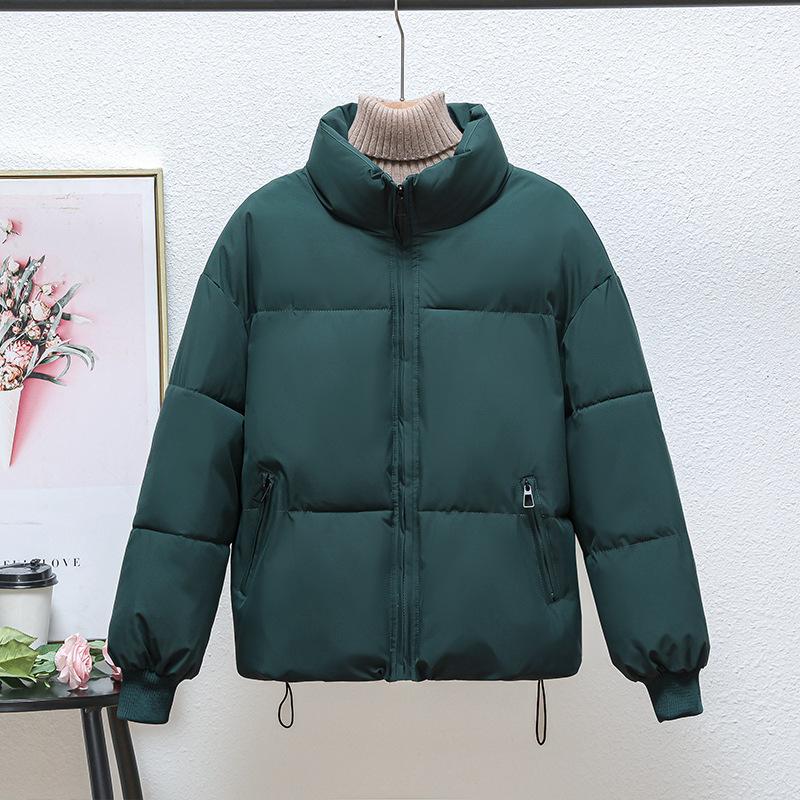 

Куртка-джокер с хлопковой подкладкой Женская короткая хлебная зимой, свободная куртка с хлопковой подкладкой со стойкой осенью и зимой. XXL