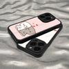 Cartoon Cute Cats Silicone Soft Phone Case For iPhone 17 16 14 13 12 11 15 Pro Max Plus Air Cover
