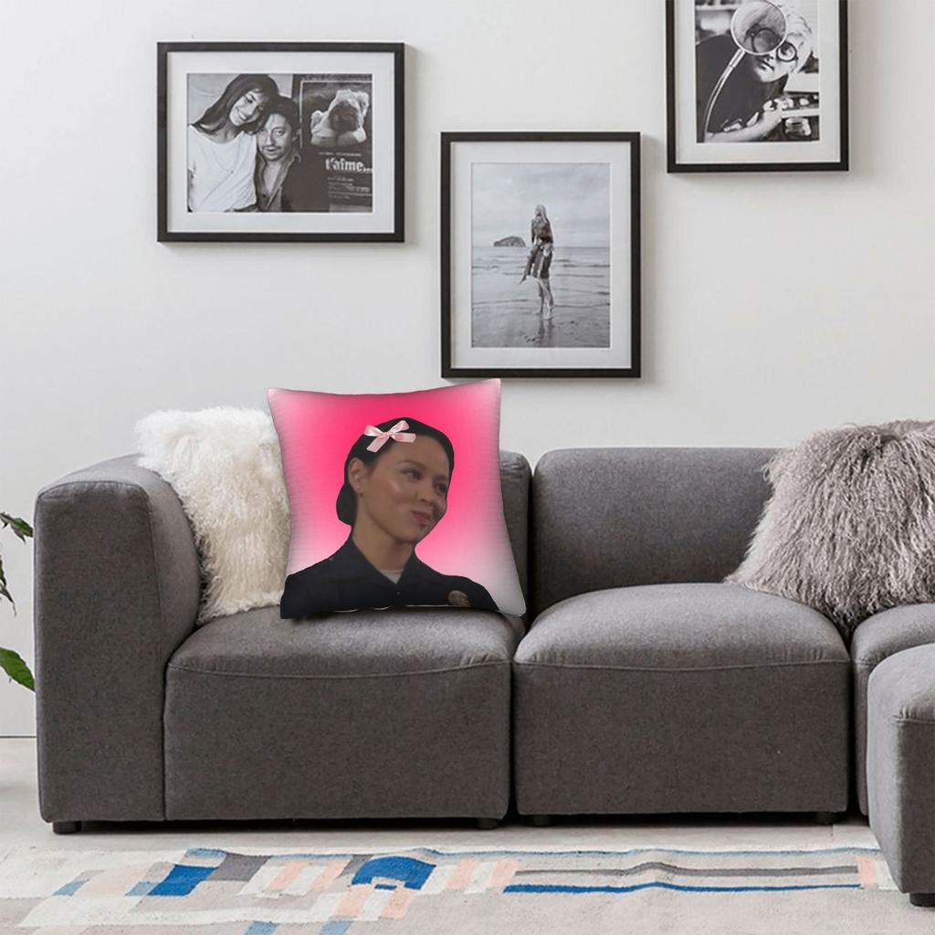 Tim Bradford The Rookie Pillowcase Printing Polyester Cushion Cover Decorative Pillow Case Cover Seat Square 40X40Cm