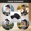 Women Sun Protect Visor Hat Outdoor Sports Adjustable Brim Summer Cycling Hiking