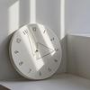 Interform Colmio Wall Clock CL-4342IV Ivory Black Gold Sweep Movement