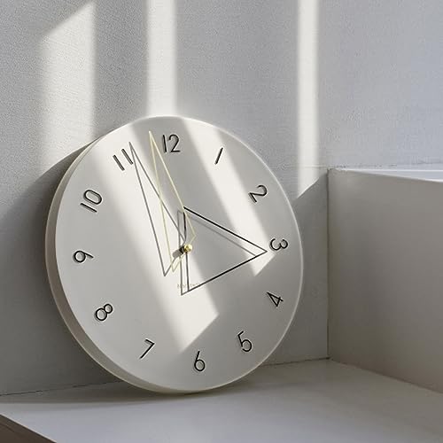 Interform Colmio Wall Clock CL-4342IV Ivory Black Gold Sweep Movement