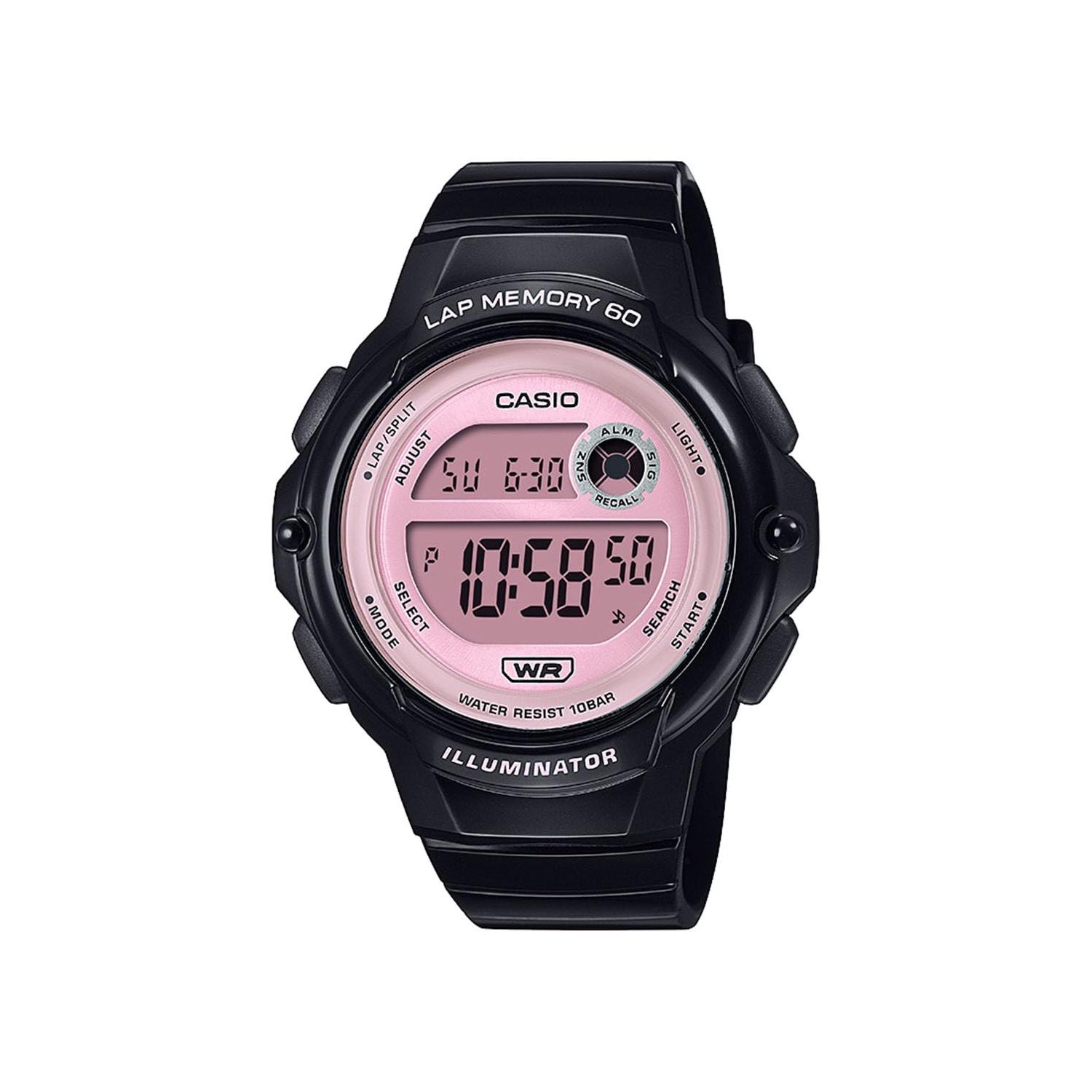 

[Casio] Women s Watch Casio Collection LWS-1200H-1A2JF Black/Pink Authentic Japanese Model