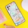 Retro Post Card Passport Stamps Cover For Xiaomi 14 13 Ultra 11T 12T 13T 14T Pro POCO X7 Pro X3 X5 F3 F5 F6 M6 X6 Pro Case