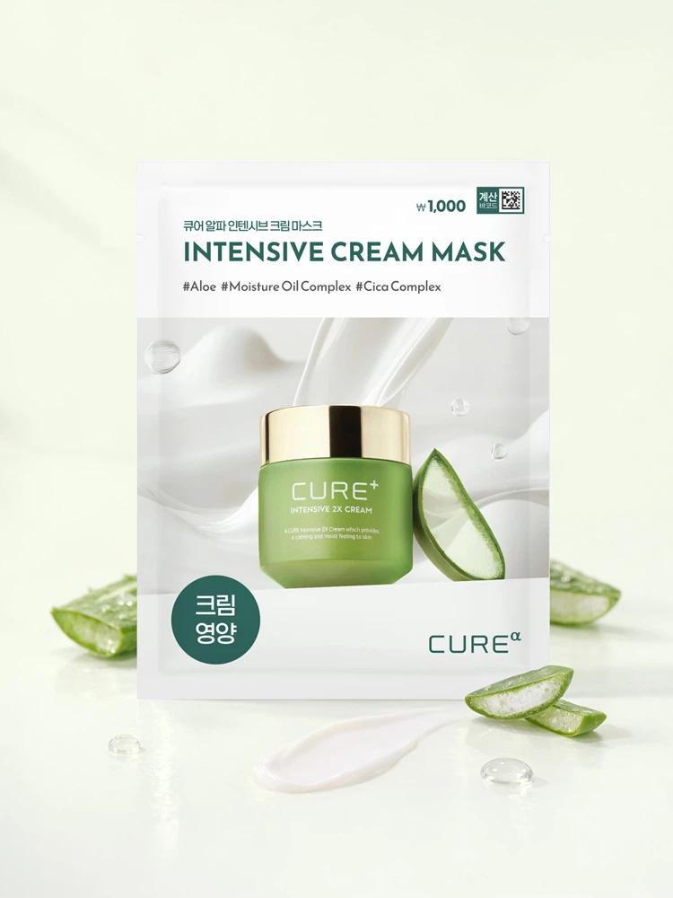 Kimjeongmoon Aloe Cure Alpha Intensive Cream Mask 10ea