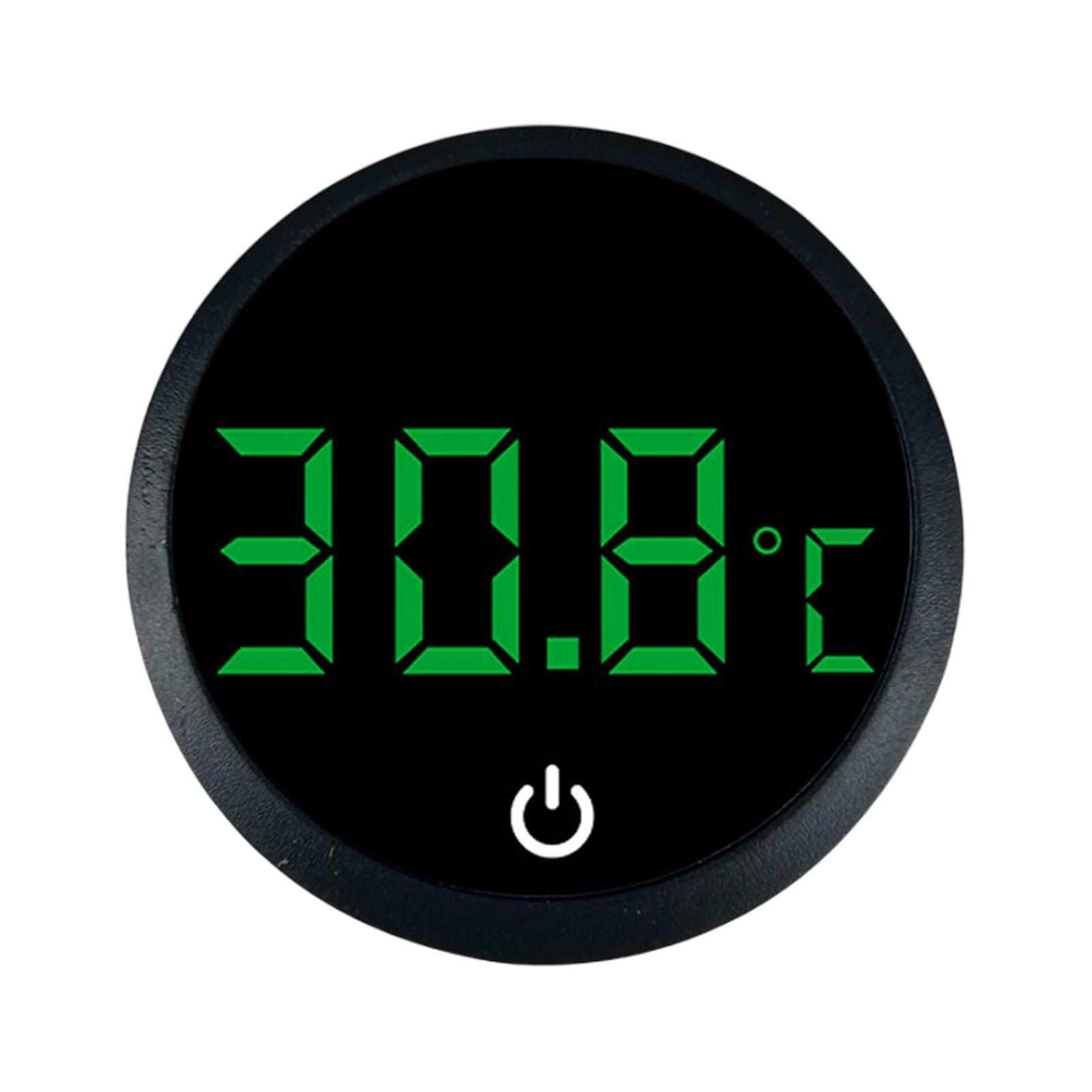 

Электрический термометр Fishtanks с точным/градусным дисплеем для аквариумов, датчик контроля температуры для мест обитания рыб C чёрный