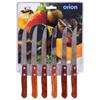 SET OF STEAK BURGER KNIFE 6 Pcs. 831102