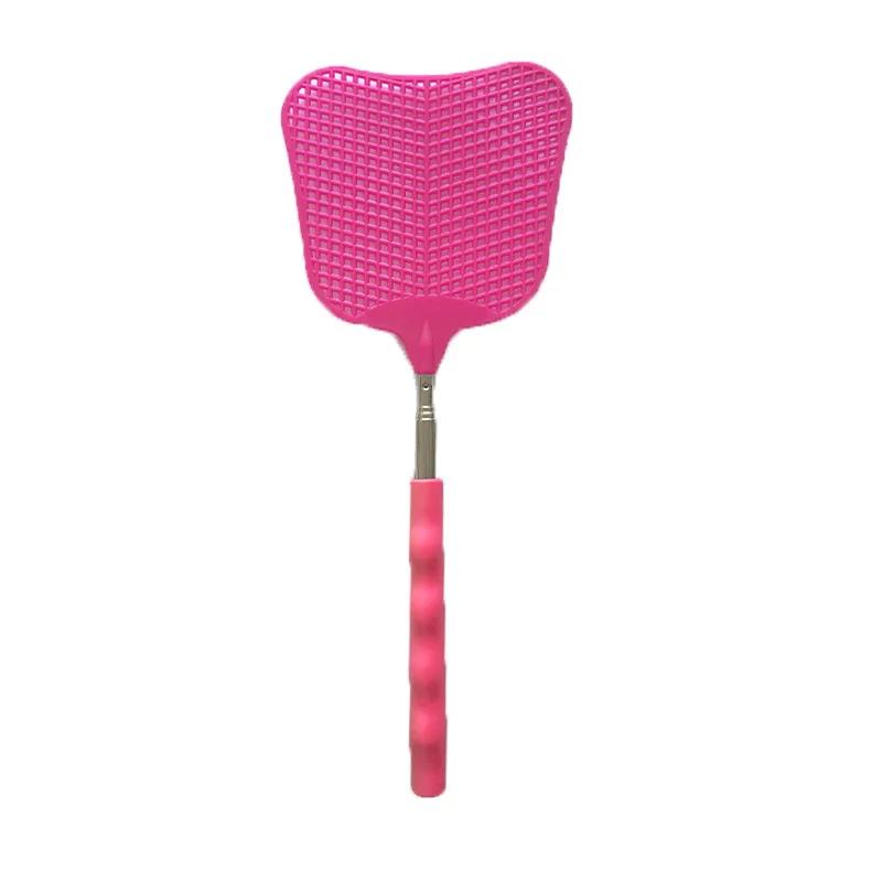 Retractable Fly Swatter Durable Plastic Heavy Duty Fly Swatter Mosquito Repellent Garden Suitable Summer Home Supplies