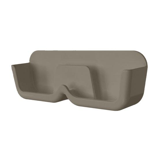 

Glasses Storage Box Wall-Mounted No Drilling Design Space Saving Glasses Organizer for Myopia Glasses Sunglasses серый
