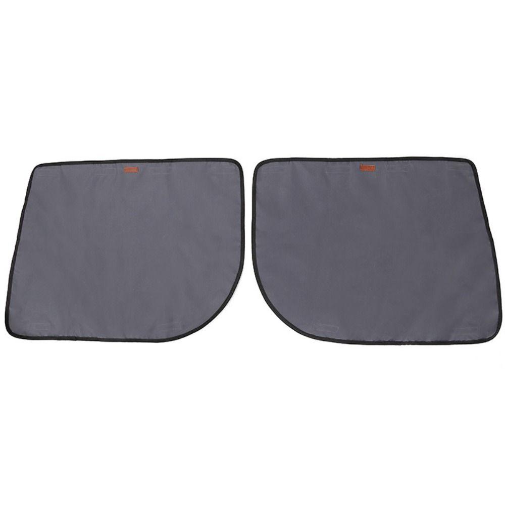 

1 Pair Waterproof Pet Car Door Cover 600D Oxford Cloth Car Pet Mat Protection Mats серый