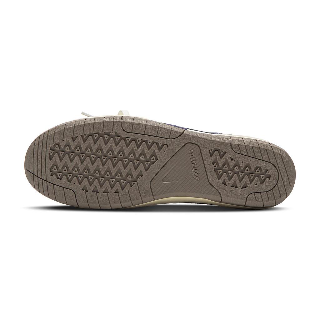Mizuno Ct Club Casual Versatile Color Block Low Top Skate Shoes Unisex Sneaker Light-Beige D1GH261010