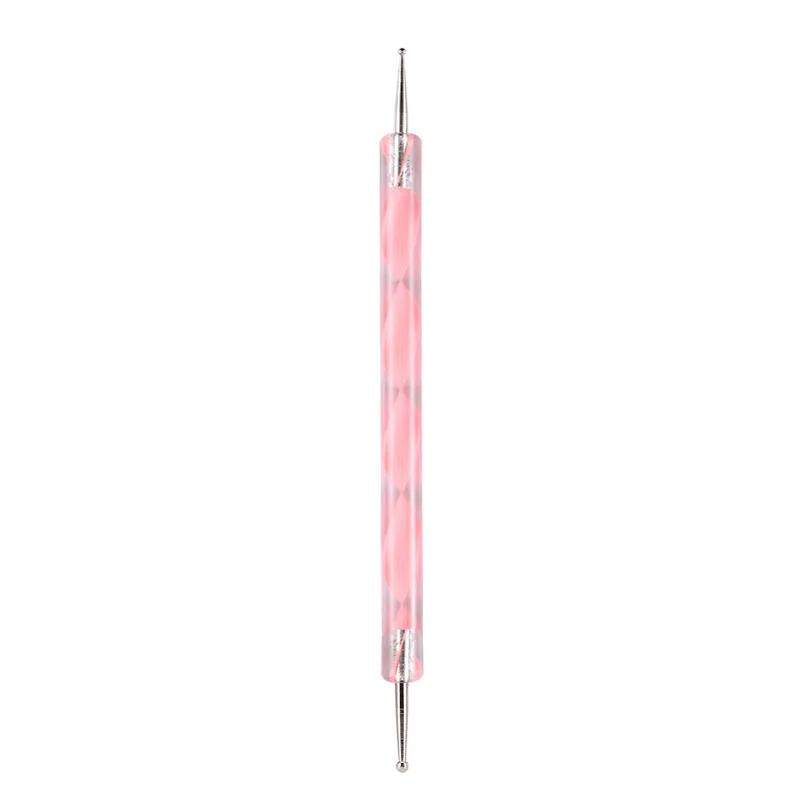 DIY Manicure Tools: Nail Art Dotting Pen, Spiral Rod Hook Pen & Drawing Painting Marbleizing Tool