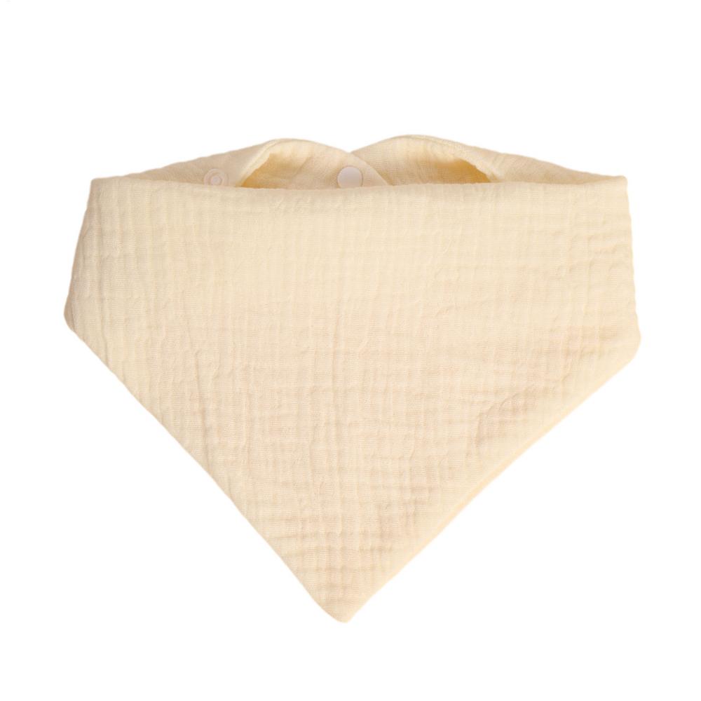 Baby Drool Bib Baby Absorbent Triangular Drool Bib for Babies 4-Layer Cloth Burp Breathable Absorbent Toddler Feeding Supplies