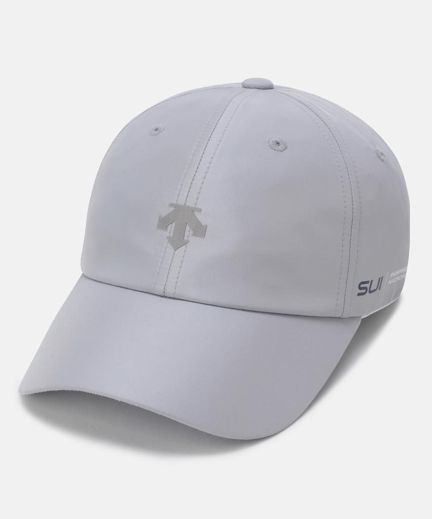 DESCENTE Swiss Triathlon Sun Shield Ball Cap Grey Sr123Icp11