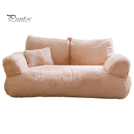 

1 комплект дивана для домашних животных, мягкая удобная кровать для домашних животных, съемное моющееся гнездо для собак, нескользящая подушка для сна для кошек, домашнее животное хаки