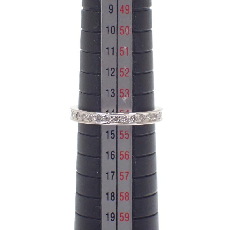 Fără marcă  #14(Dimensiunea JP) inel aur alb K18 Femei