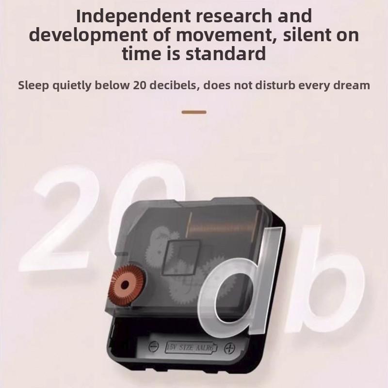 Cartoon Cat Wall Clock Creative Cat Tail Swing Wall Clock Quartz Mute Wall Clock Home Decoration Living Room Bedroom Decoration