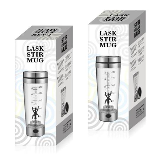 500 ml elektrische Shaker-Flasche, automatischer Mischbecher, langlebiger, vielseitiger Protein-Shaker-Becher für das Home-Office in der Schule