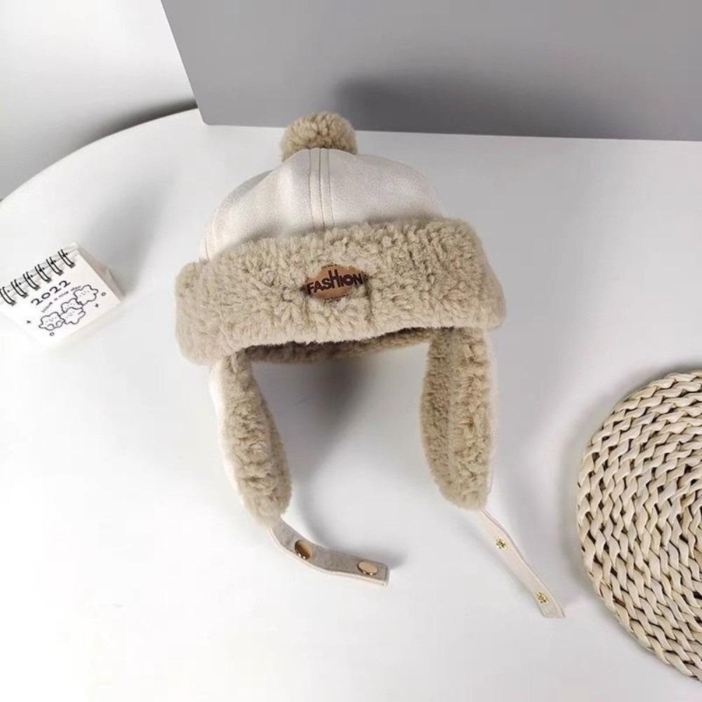 Cute Kid Lei Feng Hat Fleece-Lined Ear Protection Cap New Warm Hat Children