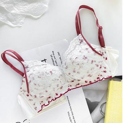 Soutiens-gorge Floraux Sous-vêtements Sexy Pour Femmes Soutiens-gorge Push Up Lingerie