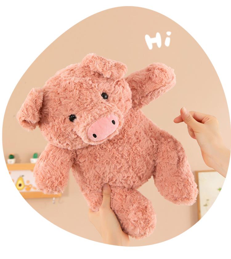 Barnaby's Pink Pig Plush Doll - Silly & Cute Children's Gift