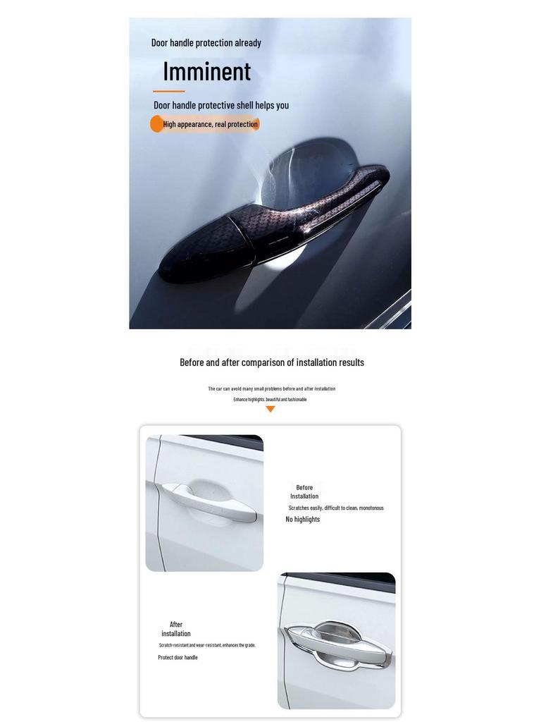 2024 Fiat Scudo Door Handle Anti-Scratch Decorative Bowl
