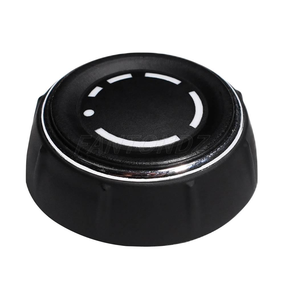 Car Center Console Audio Volume Knob Cover For Porsche 718 911 Cayenne Panamera Macan Boxster Cayman CD Control Switch Button
